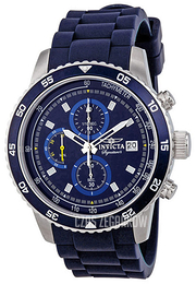 Invicta Signature Niebieski/Guma Ø45 mm 7395