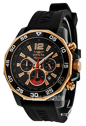 Invicta Signature II Czarny/Guma Ø45 mm 7435