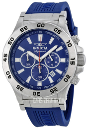 Invicta Signature Niebieski/Guma Ø46 mm 7443