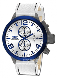 Invicta Corduba Srebrny/Skóra Ø52 mm 80008