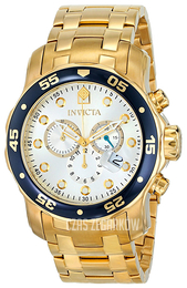 Invicta Srebrny/Pozlacana Ø48 mm 80067