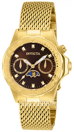 Invicta Brązowy/Pozlacana Ø35 mm 80199