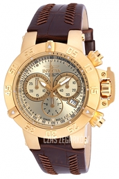 Invicta Subaqua Szampański/Skóra Ø42 mm 80536