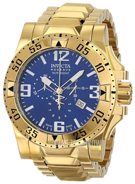 Invicta Excursion Niebieski/Stal w odcieniu złota Ø50 mm 80558