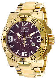 Invicta Excursion Brązowy/Stal w odcieniu złota Ø50 mm 80559