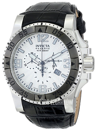Invicta Excursion Srebrny/Skóra Ø49.5 mm 80721