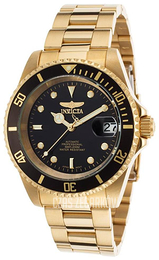 Invicta Pro Diver Czarny/Stal w odcieniu złota Ø40 mm 8929C