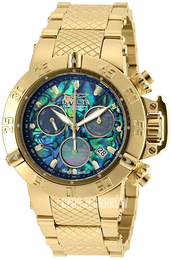 Invicta Subaqua Niebieski/Stal w odcieniu złota Ø50 mm 90142
