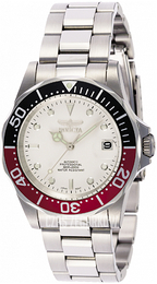 Invicta Pro Diver Biały/Stal Ø40 mm 9404SYB
