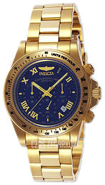 Invicta II Niebieski/Stal w odcieniu złota Ø44 mm 9764