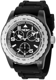 Invicta I By Invicta Czarny/Guma Ø45.5 mm IBI36513