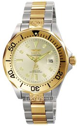 Invicta Pro Diver Biały/Stal w odcieniu złota Ø47 mm 3050