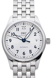 IWC Pilots Classic Srebrny/Stal Ø36 mm IW324006