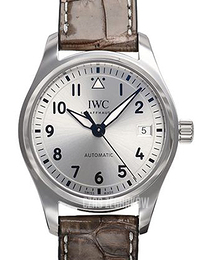 IWC Pilots Classic Srebrny/Skóra Ø36 mm IW324007