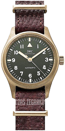 IWC Pilots Zielony/Skóra Ø36 mm IW324019