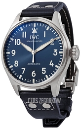 IWC Big Pilot Niebieski/Skóra Ø43 mm IW329303