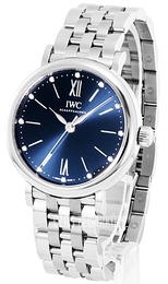 IWC Portofino Niebieski/Stal Ø34 mm IW357413
