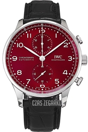 IWC Portugieser Czerwony/Skóra Ø41 mm IW371616