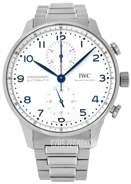 IWC Portugieser Srebrny/Stal Ø41 mm IW371617
