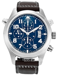 IWC Pilots Classic Niebieski/Skóra Ø44 mm IW371807