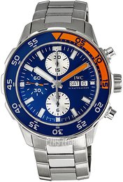 IWC Aquatimer Niebieski/Stal Ø44 mm IW376703