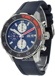 IWC Aquatimer Niebieski/Guma Ø44 mm IW376704