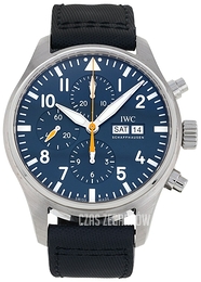 IWC Pilots Niebieski/Skóra Ø43 mm IW377729