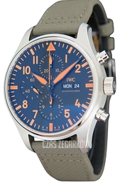 IWC Pilots Czarny/Skóra Ø43 mm IW377730