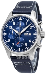 IWC Pilots Niebieski/Skóra Ø43 mm IW378003