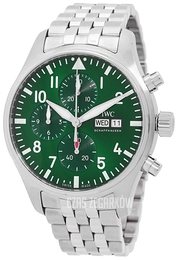 IWC Pilots Zielony/Stal Ø43 mm IW378006
