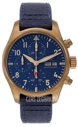 IWC Pilots Niebieski/Skóra Ø41 mm IW388109