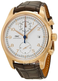 IWC Portuguese Srebrny/Skóra Ø42 mm IW390402
