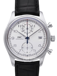 IWC Portuguese Srebrny/Skóra Ø42 mm IW390403