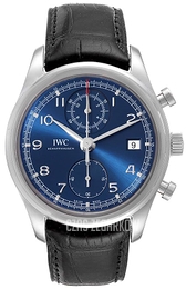 IWC Portugieser Niebieski/Skóra Ø42 mm IW390406