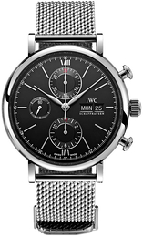 IWC Portofino Czarny/Stal Ø42 mm IW391016