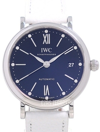 IWC Portofino Czarny/Skóra Ø37 mm IW458611
