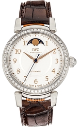 IWC Da Vinci Biały/Skóra Ø36 mm IW459307
