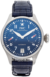 IWC Big Pilot Niebieski/Skóra Ø46.2 mm IW501008