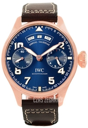 IWC Big Pilot Niebieski/Skóra Ø46.2 mm IW502701