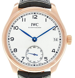 IWC Portuguese Biały/Skóra Ø43 mm IW510211