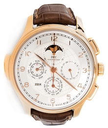 IWC Grande Complication Srebrny/Skóra Ø42.2 mm IW377402