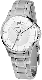 Jacques Lemans Sydney Srebrny/Stal Ø42 mm 1-1540E