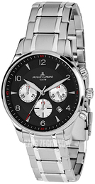 Jacques Lemans London Czarny/Stal Ø40 mm 1-1654I