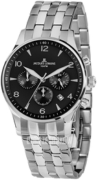 Jacques Lemans London Czarny/Stal Ø40 mm 1-1654ZE
