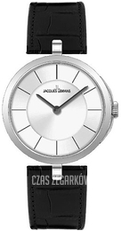 Jacques Lemans Srebrny/Skóra Ø34 mm 1-1663B
