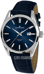 Jacques Lemans Derby Niebieski/Skóra Ø42 mm 1-1846B