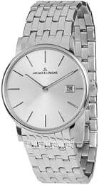 Jacques Lemans Vienna Srebrny/Stal Ø38 mm 1-1848E