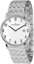 Jacques Lemans Vienna Biały/Stal Ø38 mm 1-1848F