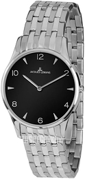 Jacques Lemans London Czarny/Stal Ø28 mm 1-1853ZA