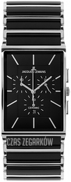 Jacques Lemans York Czarny/Czeramiczna 1-1900A